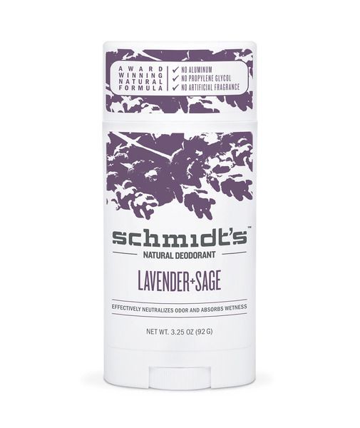 Schmidt's - Déodorant naturel stick Lavande et Sauge 92g