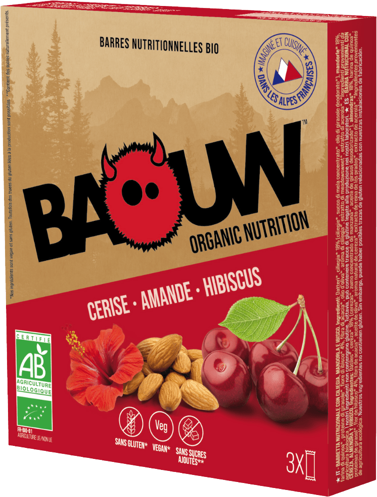 Barres Sport Cerise Amande Hibiscus