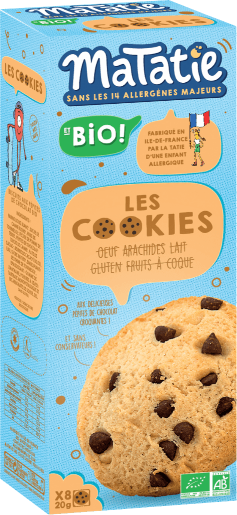 Cookies Pépites Chocolat Sans Gluten 0