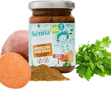 Moroccan Vegetable Sauce + 8 Months Organic 130g Organic