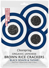 Crackers Riz Sésame Noir BIO