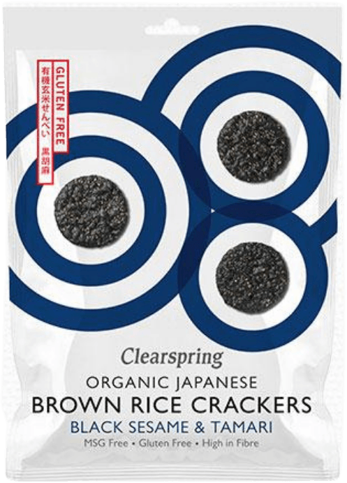 Crackers Riz Sésame Noir BIO