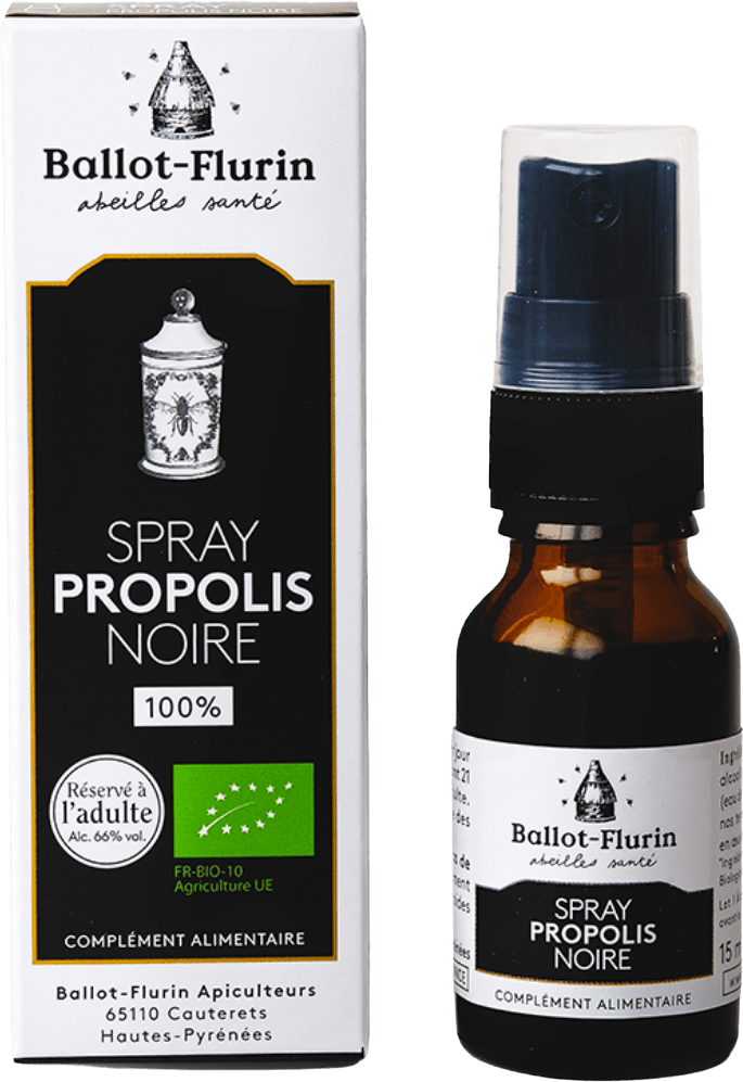 Spray à la Propolis Noire pour Blessures