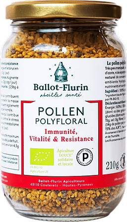 Dynamized Polyfloral Pollen Organic