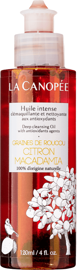 Huile Démaquillante Nettoyante Antioxydants 