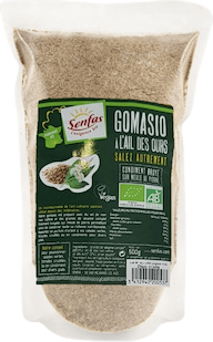 Gomasio met Daslook bio