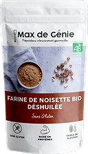 Toasted Hazelnut Flour (Defatted) organic