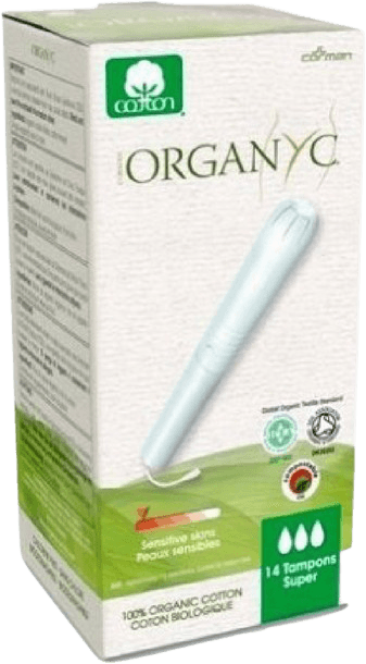 Super Tampons with Applicator organic