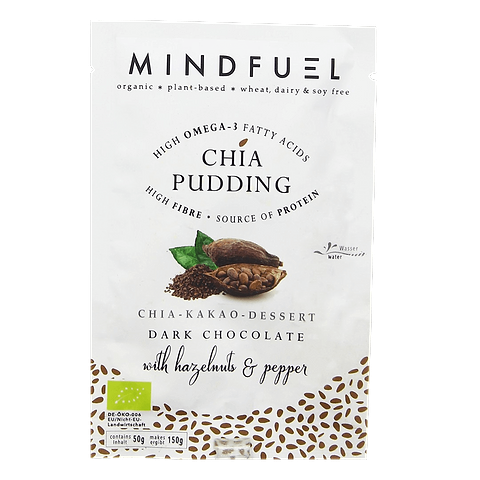 Donkere Chocolade Chia Pudding