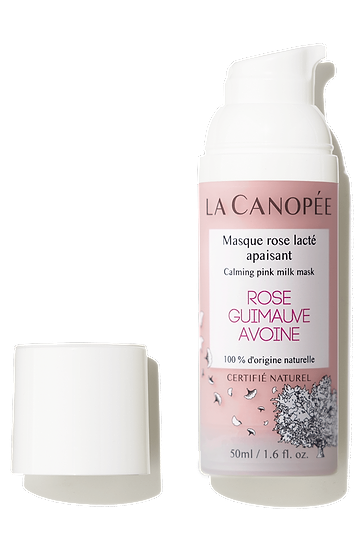 Masque Apaisant Rose Lacté Apaisant BIO