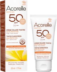 Getinte Zonnebrandcrème Spf 50 BIO