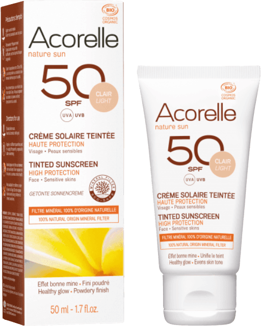 Getinte Zonnebrandcrème Spf 50 BIO