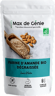Farine Amande Complete Dégraissée bio