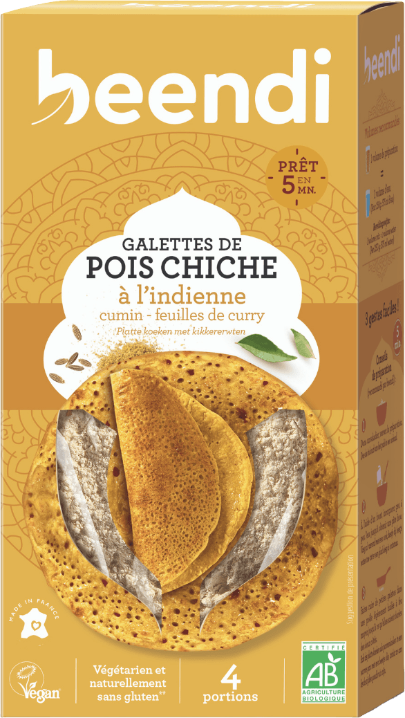 Kikkererwten Pancakes Organic