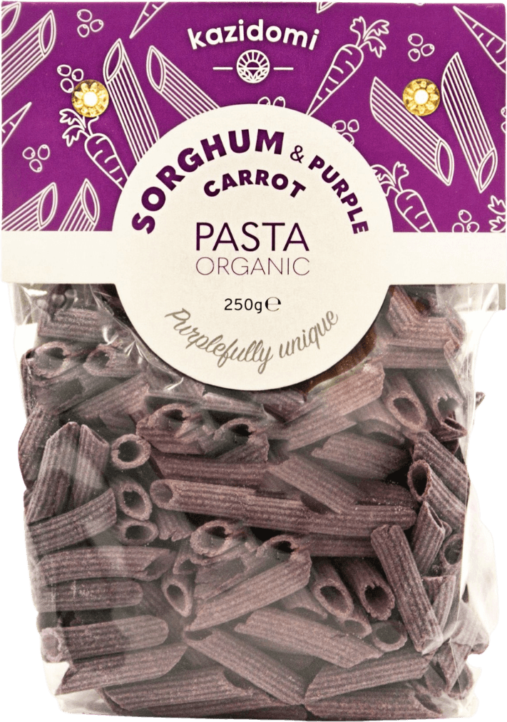 Sorghum and Purple Carrot Penne Organic