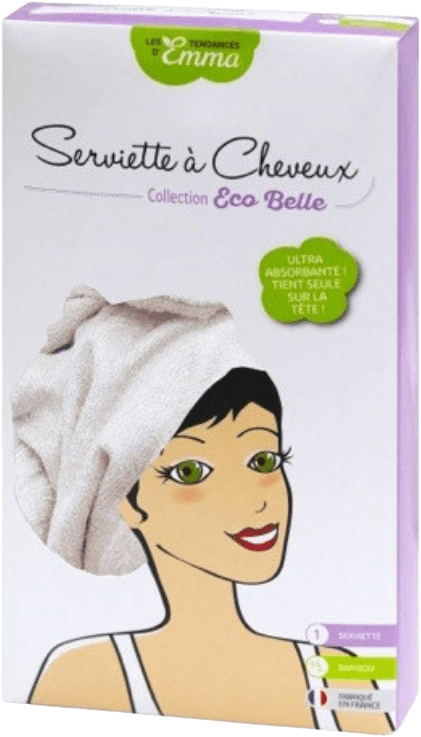 Serviette Cheveux Bambou Ecru