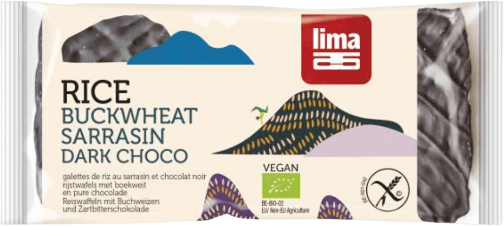 Coconut Chocolate & Buckwheat Rice Cake Organic
