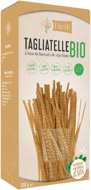 Tagliatelle Soy Beans White