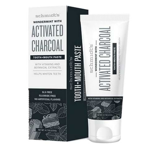 Dentifrice naturel au charbon actif & menthe