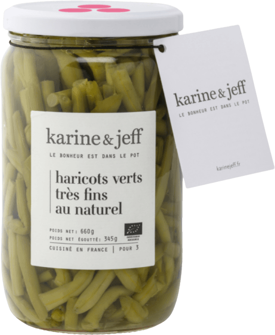 Haricots verts très fins au naturel