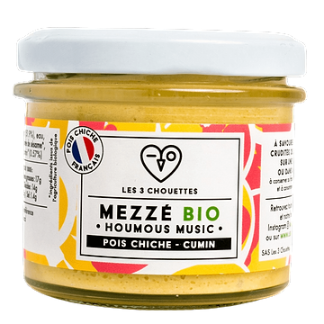 Mezzé Pois-chiche Au Sésame Citron & Cumin BIO