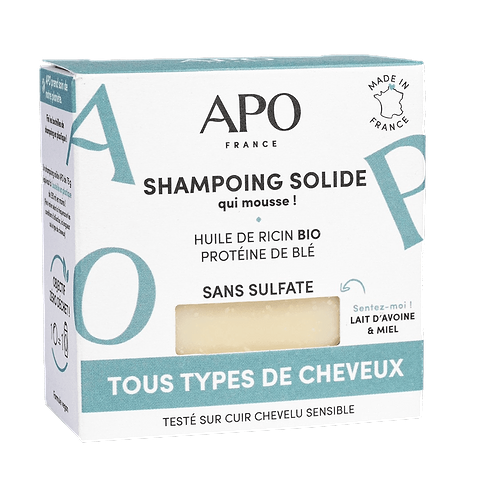 Shampoing Solide Tous Types de Cheveux