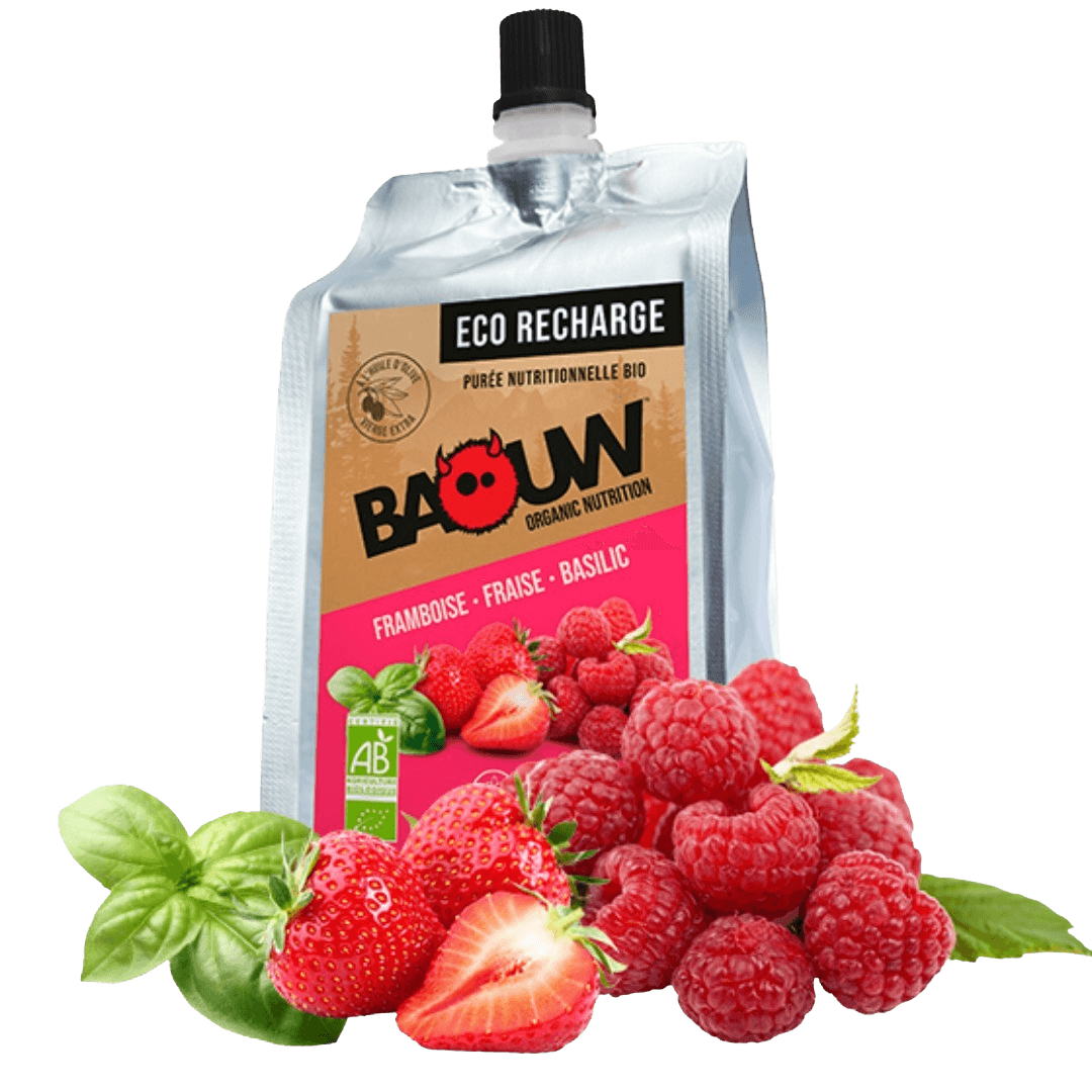 Ecorecharge Compote Framboise Fraise Basilic