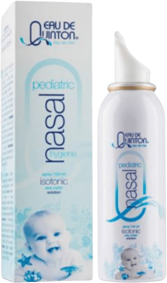 Spray nasal pédiatrique à l'eau de Quinton