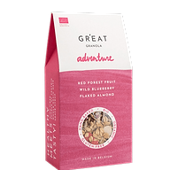 Glutenvrije granola Avontuur Bosvruchten bio