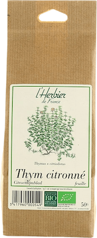 Feuilles De Thym Citronnées bio