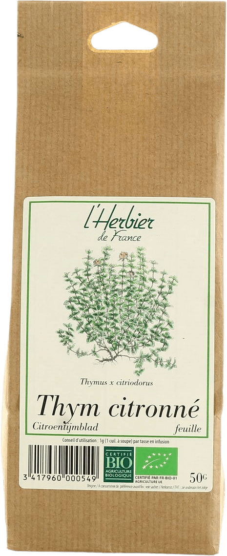 Feuilles De Thym Citronnées BIO