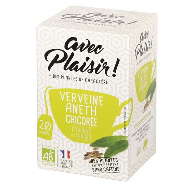 Tisane Verbena Dill & Chicory 20 Teabags