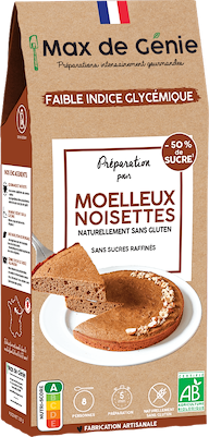 Préparation Moelleux Noisette bio