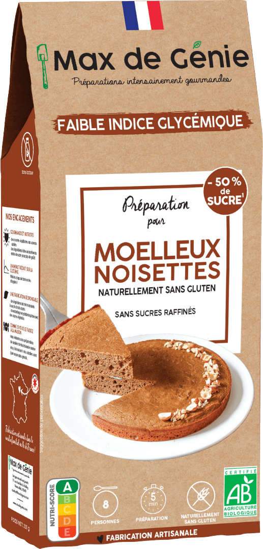 Préparation Moelleux Noisette BIO