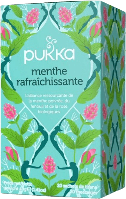 Refreshing Mint Herbal Tea