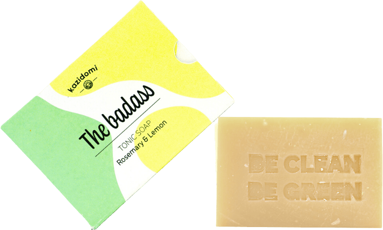 Cold Saponified Invigorating Soap Rosemary & Lemon