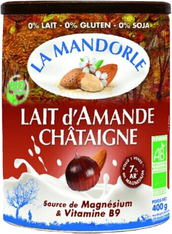 La Mandorle Lait Amande Châtaigne magnésium 400g