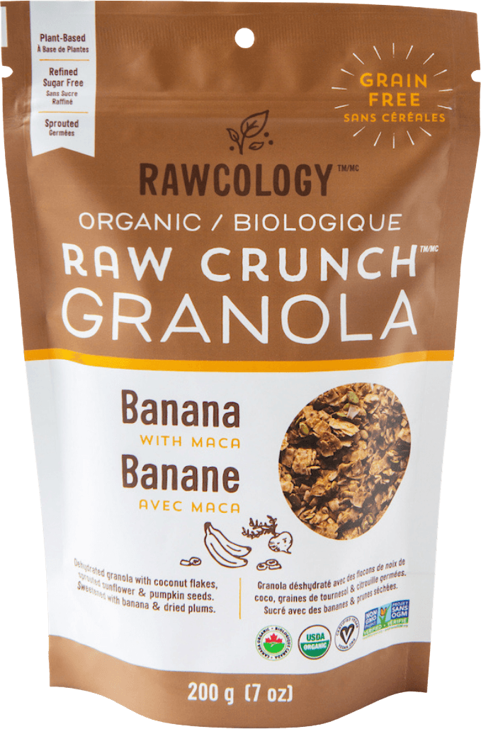 Granola Cru Coco Banane Maca Keto