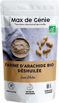 Farine Cacahuète Toastée Dégraissée BIO