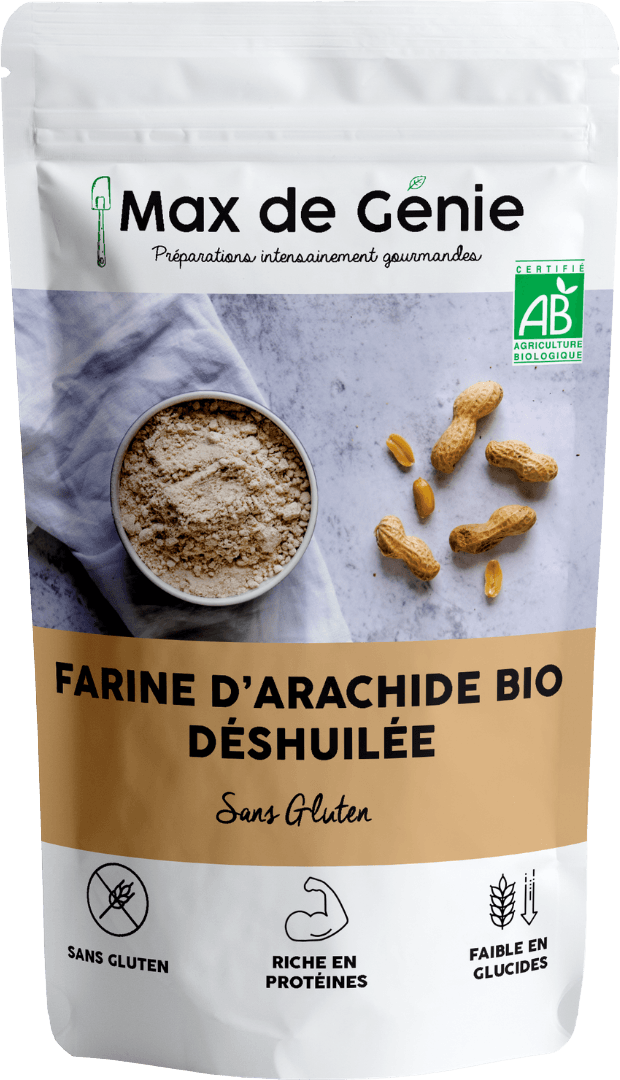 Farine Cacahuète Toastée Dégraissée BIO