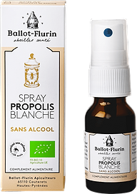 White Propolis Spray Alcohol-Free organic