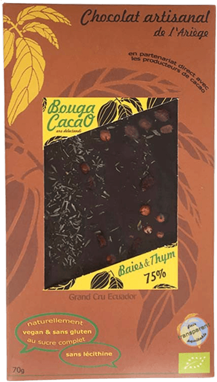 Tijm Peper Reep donkere chocolade