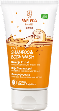 Kids Orange Fruity Shower Gel Shampoo