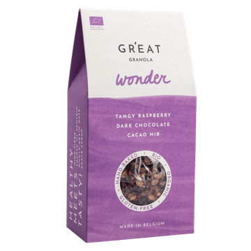 Gluten-free Raspberry Chocolate Wonder Granola Organic