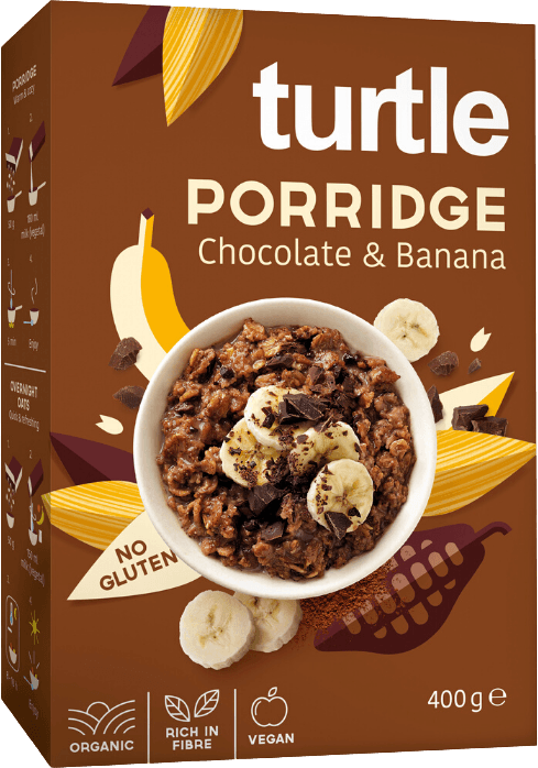 Banana Chocolate Gluten-free Porridge Organic