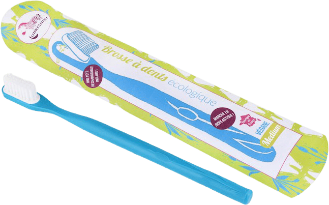 Brosse à dents rechargeable bleue Medium