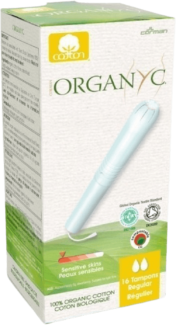 Tampons with Applicator Normal Organic organic