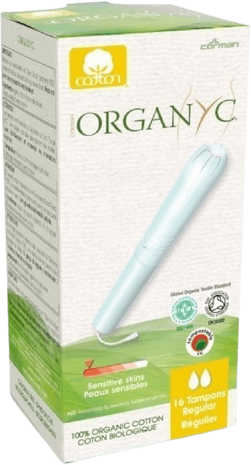 Tampons With Applicator Normal Organic