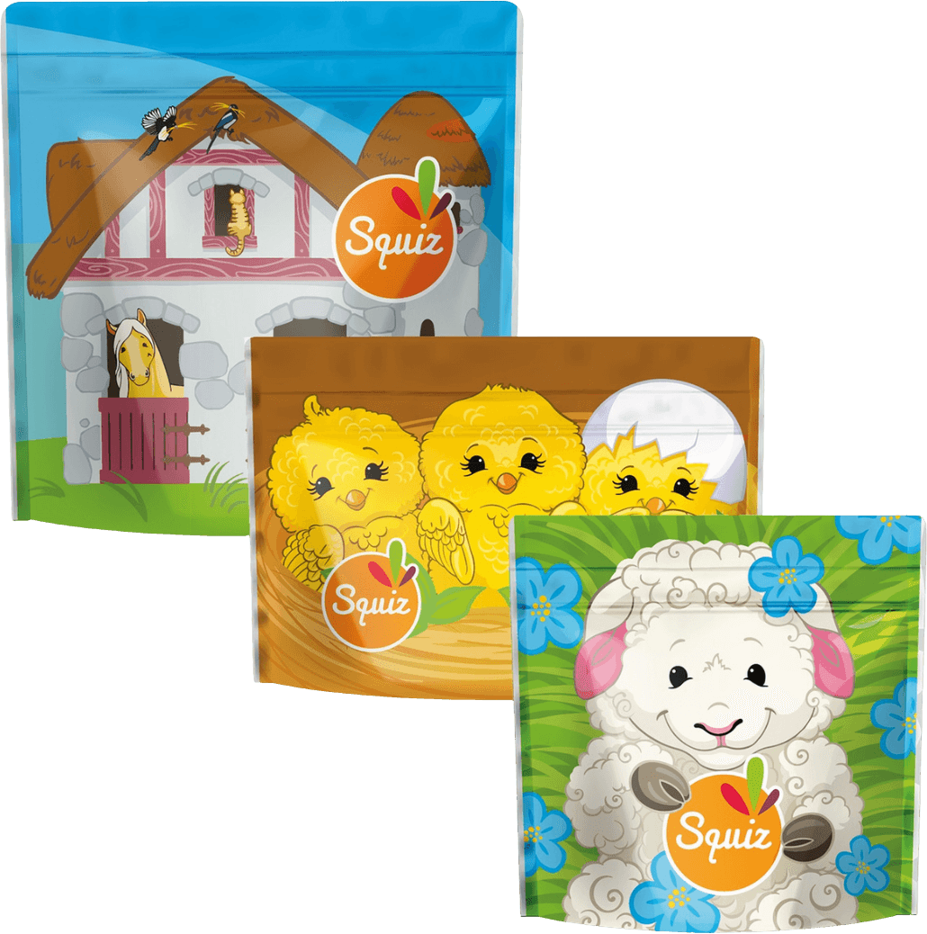 Lot Sacs à Goûter La Petite Ferme