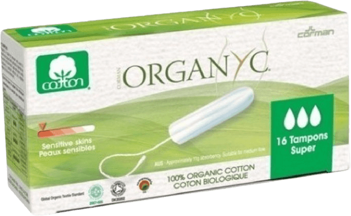 Tampons Sans Applicateur Super BIO